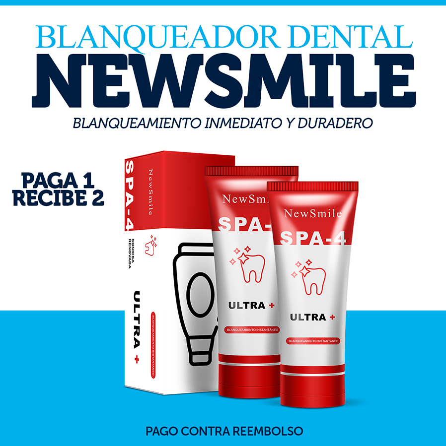 Blanqueador Dental NewSmile [PAGA 1 RECIBE 2]